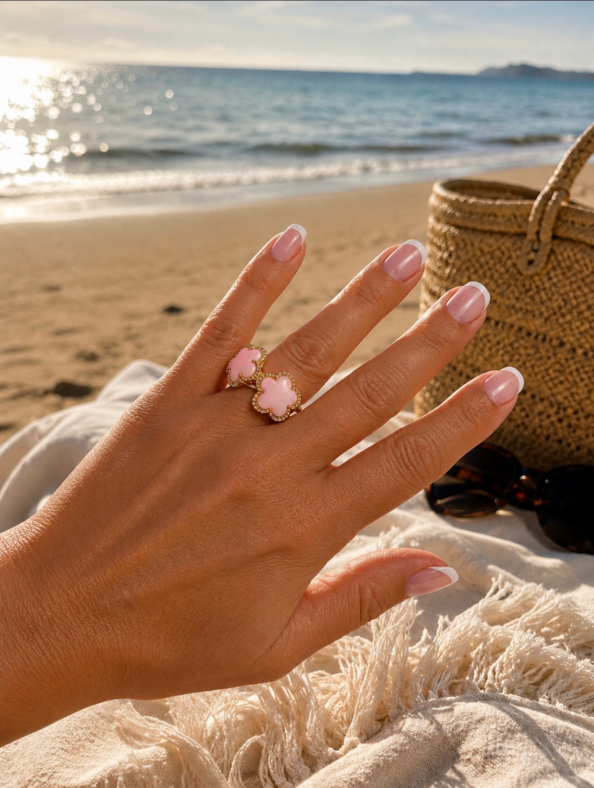 The blush bloom ring