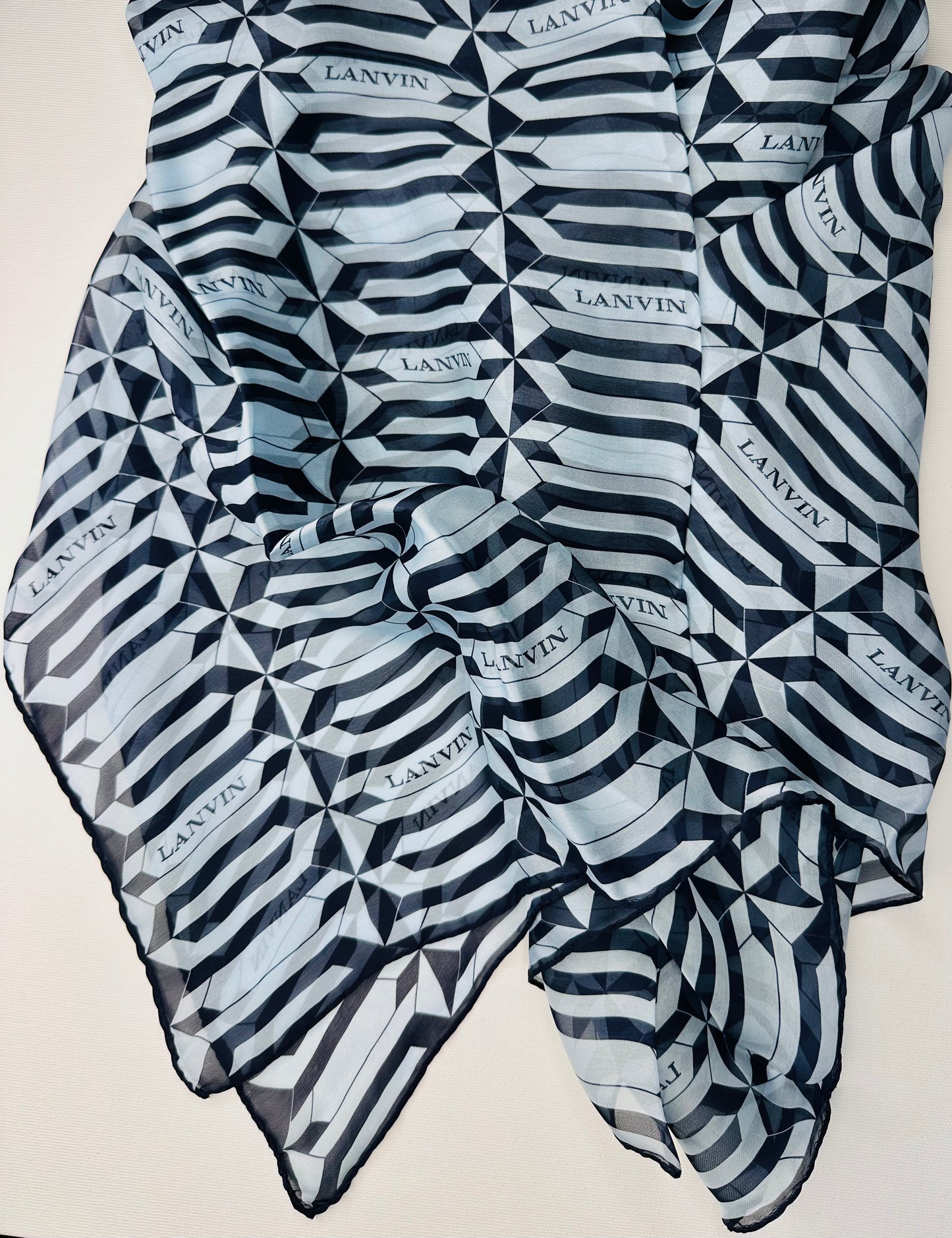 Lanvin Silk Stole- Chiffon