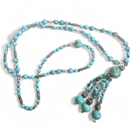 Turquoise tassel