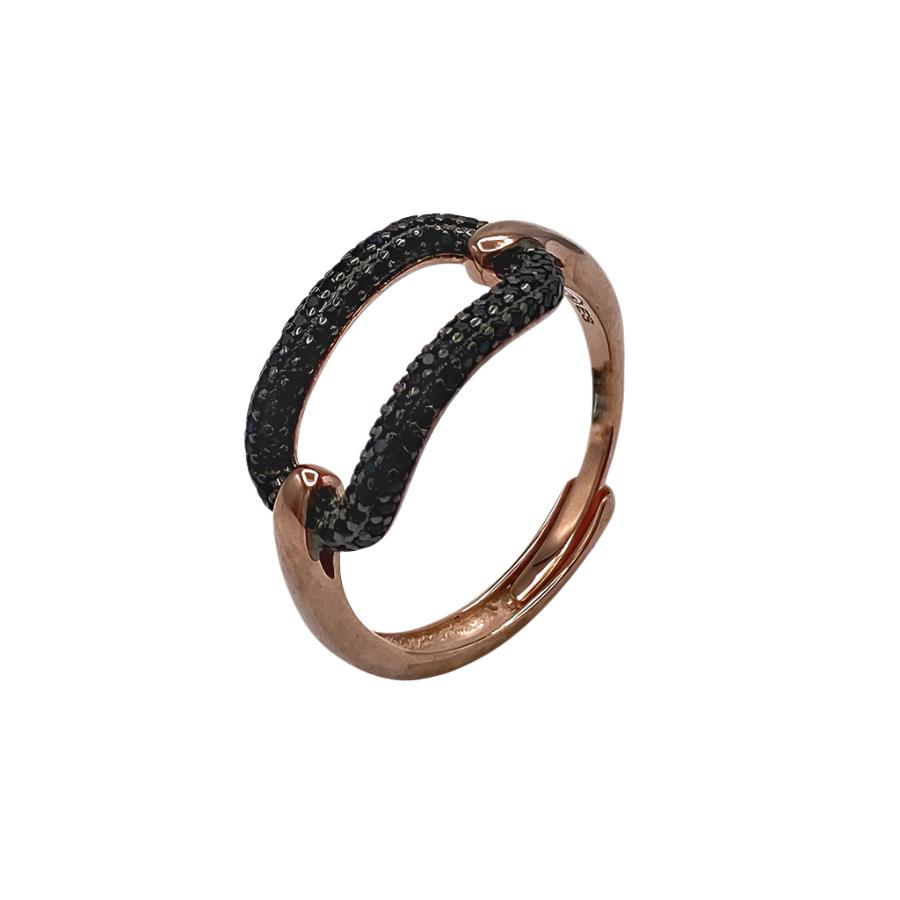 Oval Ring with Cubic Zirconia