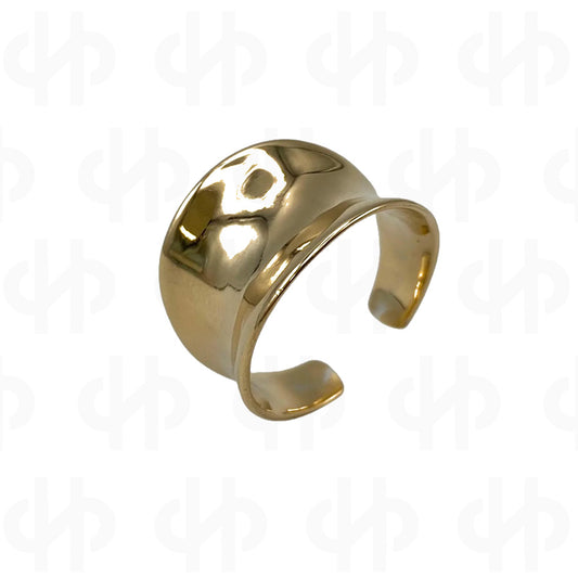 Arched Shape Ring Plain Polished