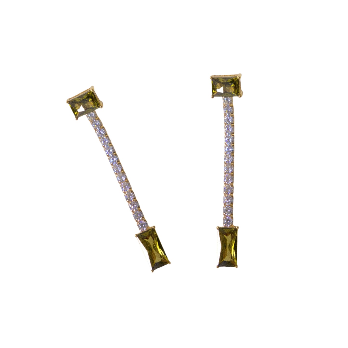 Pendel earring | green