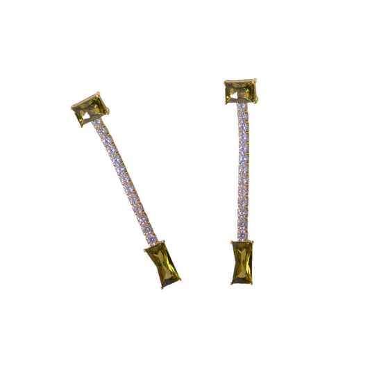 Pendel earring | green