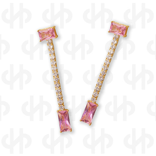 Pendel earring | pink