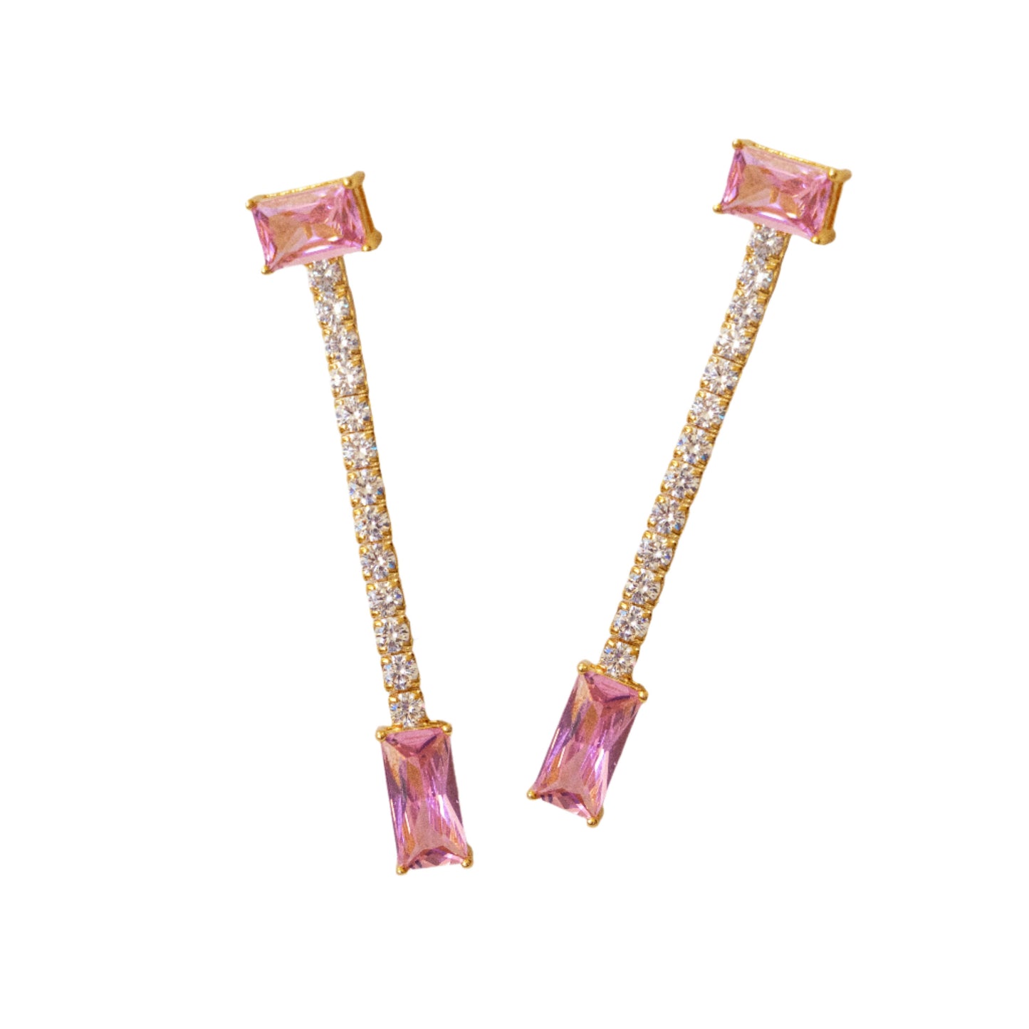 Pendel earring | pink