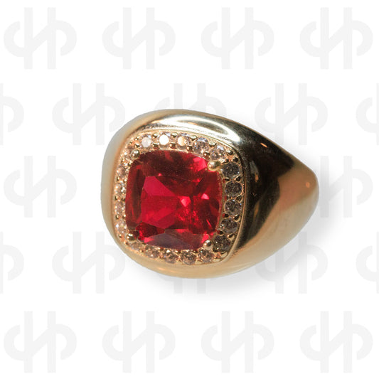 Ring Gold & Ruby