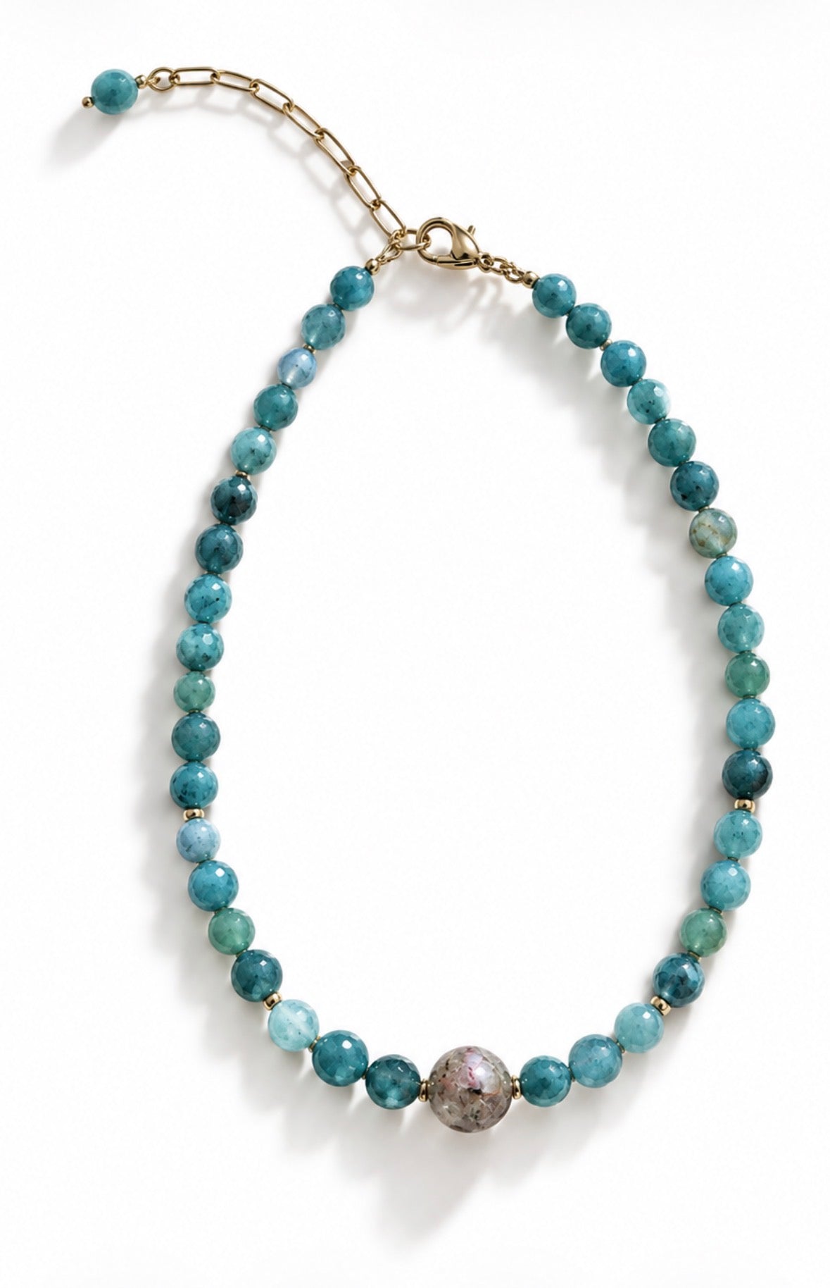 NOMAD stone necklace- jade