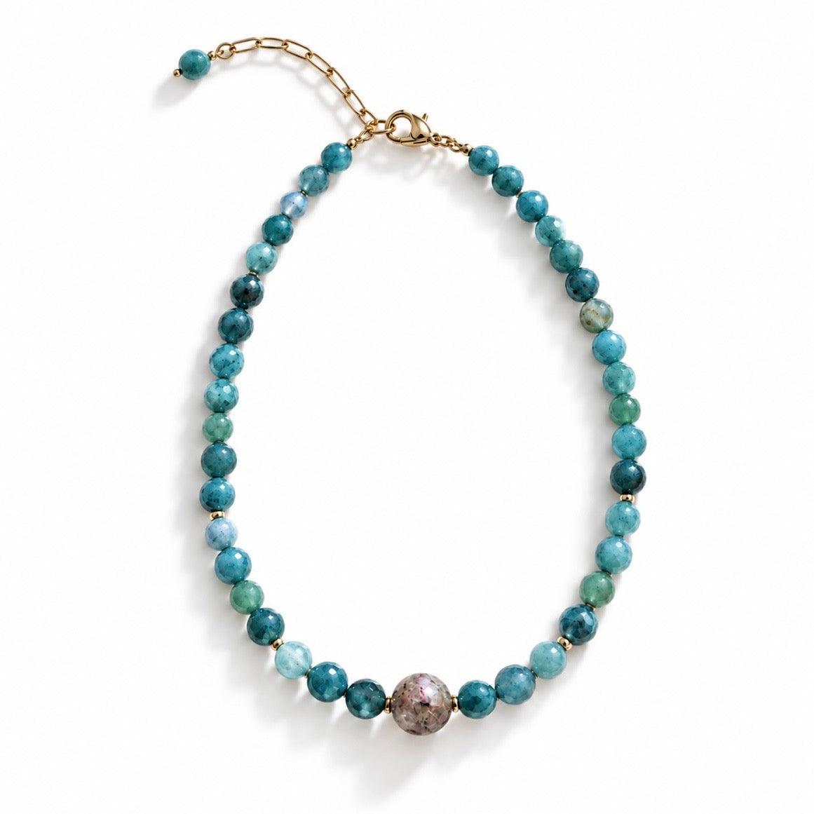NOMAD stone necklace- jade