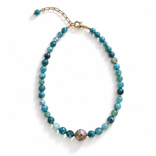 NOMAD stone necklace- jade