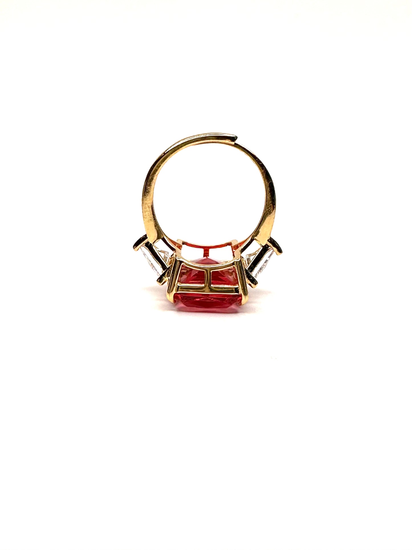 Red Octagonal ring