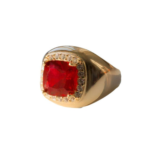 Ring Gold & Ruby